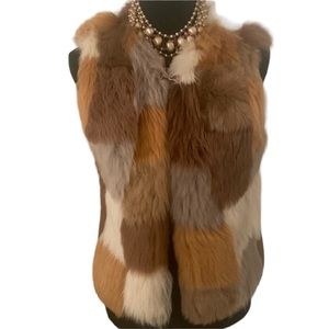 Vintage Gianfranco Ferre real lamb vest with suede lining